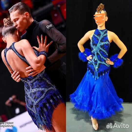 Платья для спортивных бальных танцев St+La