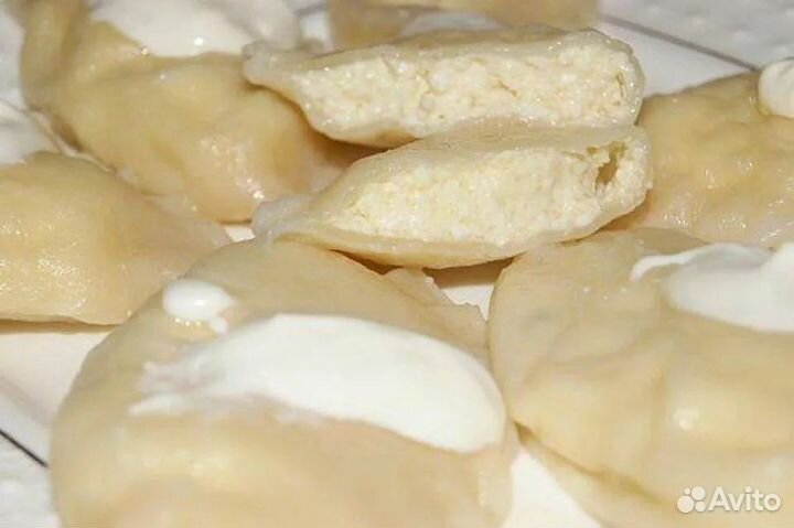 Домашние вареники и пельмени, манты