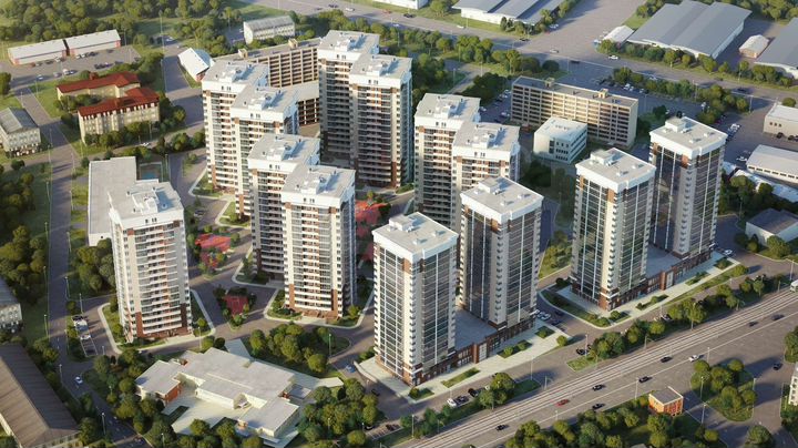 1-к. квартира, 59,9 м², 14/19 эт.