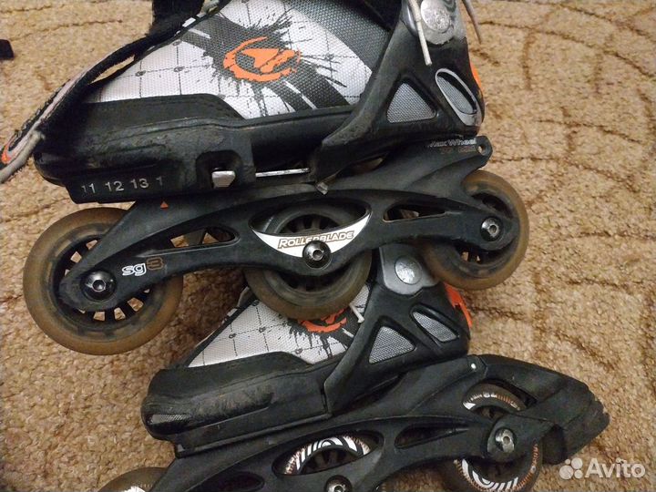 Ролики для мальчика rollerblade spitfire cube28-32