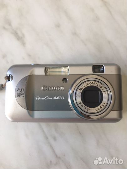 Фотоаппарат (мыльница) Canon Powershot A420