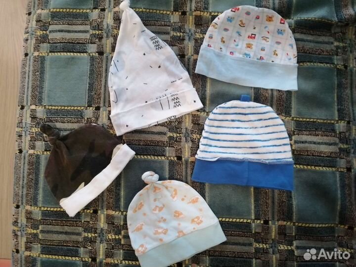 Шапки панамки пакетом до 1 года