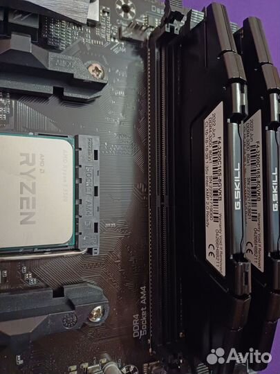 R5 5500 + B450 aorus elite + 16gb 3800Mhz Cjr