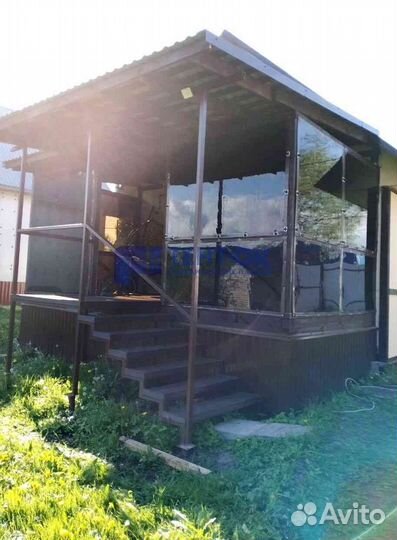 Мягкие окна для террас