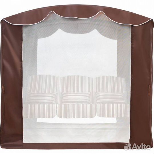 Садовые качели трехместные 