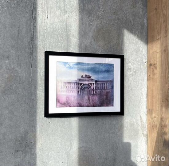 Санкт-петербург акварель