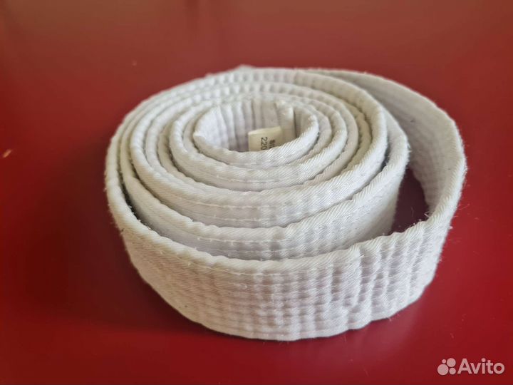 Пояс белый 220 см