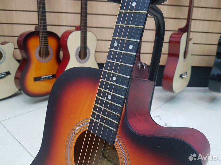 Акустическая гитара 41 дюйм новая