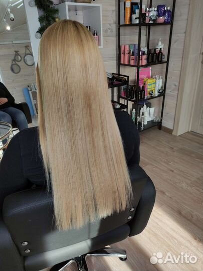 Кератиновое выпрямление волос