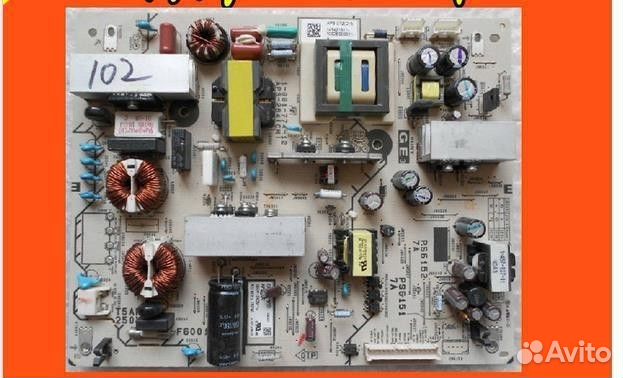 Рабочая плата с разбитого TV 10