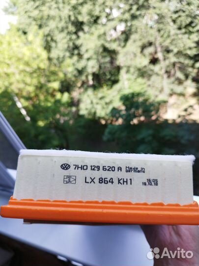 Фильтр воздушный VAG Porsche 955 7H0 129 620 A