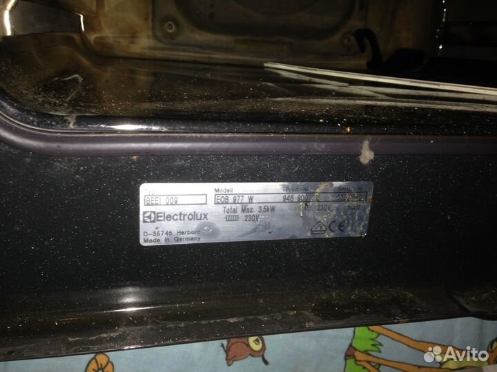 Дверь духовки electrolux