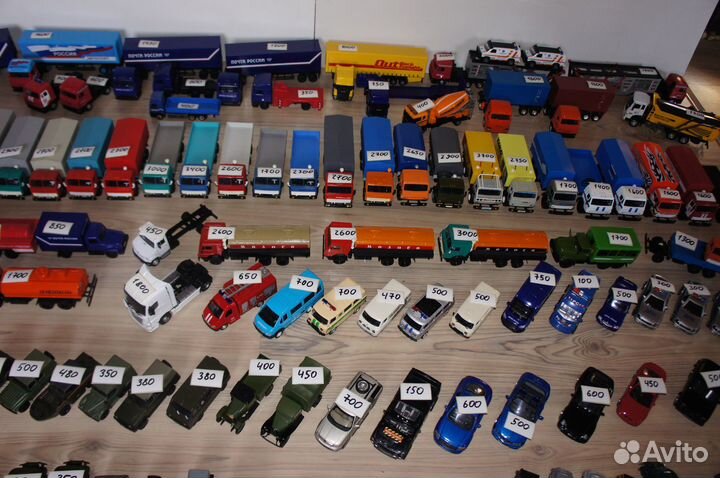 Модели машинок СССР 1:43