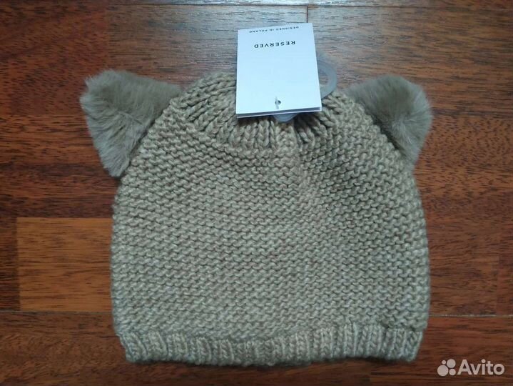 Шапка демисезонная для девочки (48-50 размер)
