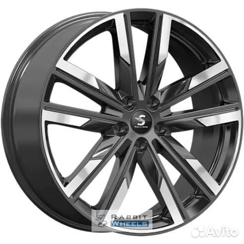 K&K KP014 8x20 5*108 ET46 DIA63.3 Diamond black gris Литой