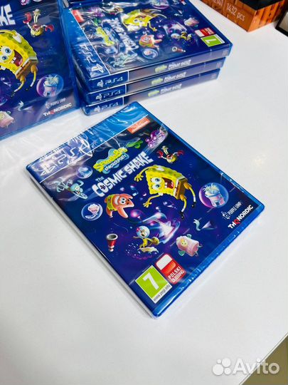 Губка Боб Квадратные Штаны Космический коктейль