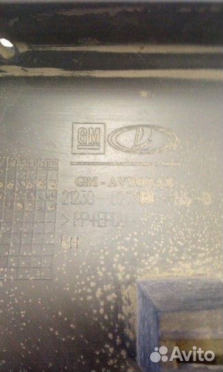 Молдинг двери задней левой Chevrolet Niva