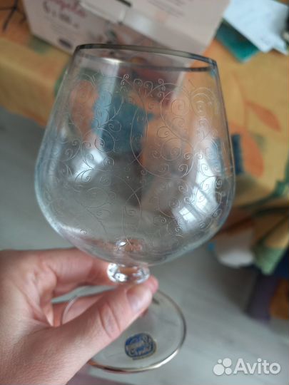 Бокаля для бренди, Чехия Богемия, 6 шт