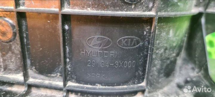 Дефлектор радиатора правый Hyundai I30 GD 2012