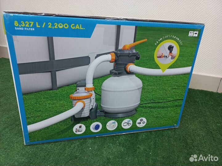 Песочный фильтр для бассейна Bestway 58499/8327л/ч