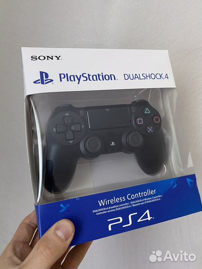 Геймпад dualshock 4 v2 черный новый