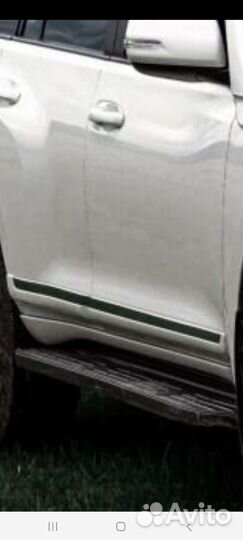 Молдинги toyota land cruiser prado 150