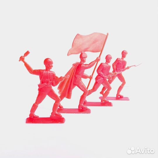 Набор солдатиков СССР Солдаты