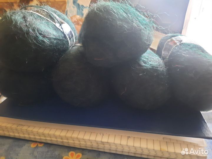 Пряжа нитки для вязания мохер