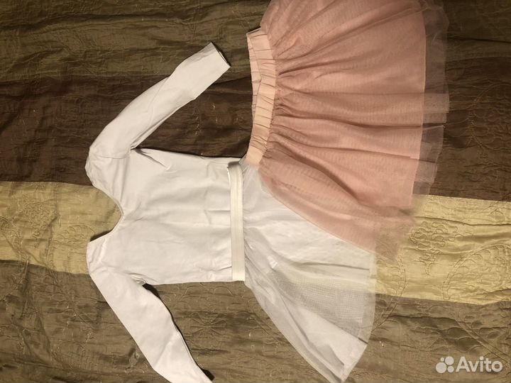 Гимнастический купальник юбка для бальных танцев