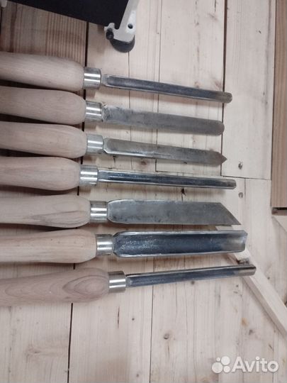 Набор токарных резцов по дереву