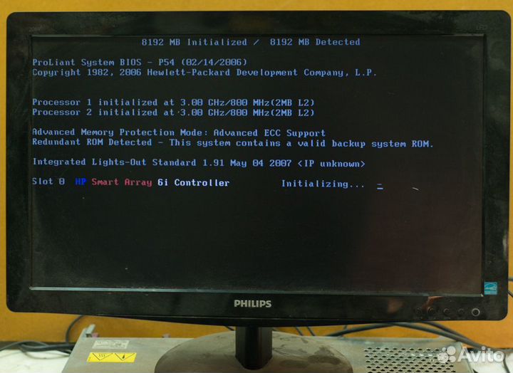 Сервер HP Proliant dl360 g4p