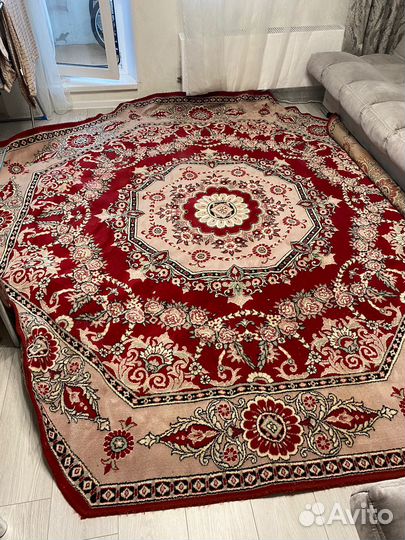 Ковёр натуральный шерстяной