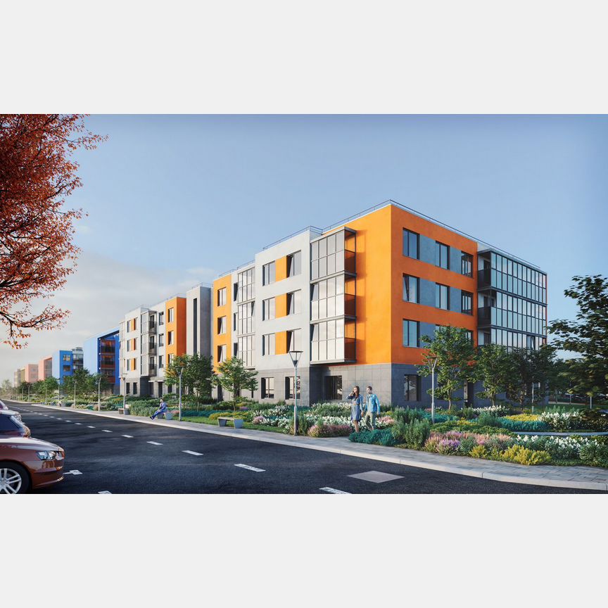 2-к. квартира, 55,7 м², 4/4 эт.