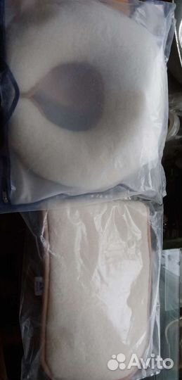 Пояс из шерсти и подушка. Немецкая фирма Бауэр