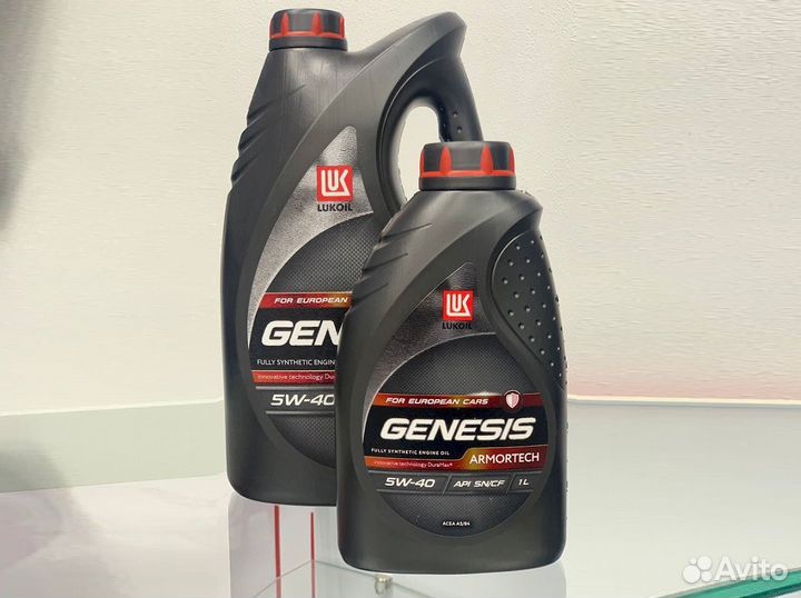 Масло lukoil genesis armortech 5W-40 4l