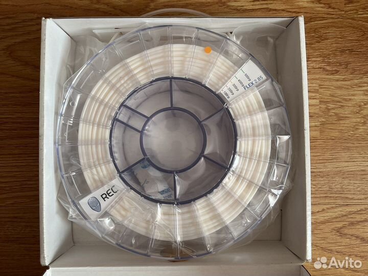 Flex пластик для 3D принтера Rex 500 грамм для