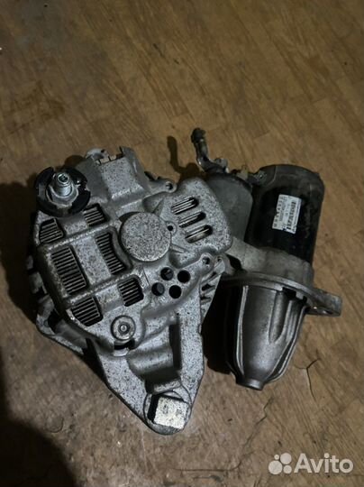 Продам стартер и генератор от митсубисши кольт Z3