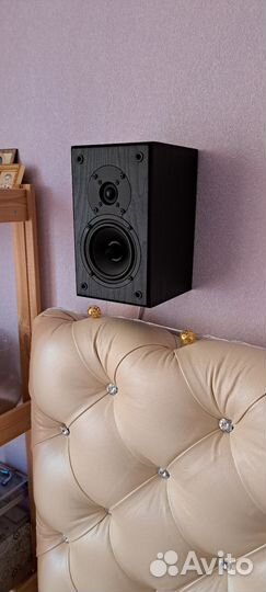 Колонки 5.0 Attitude, ресивер pioneer vsx-D510