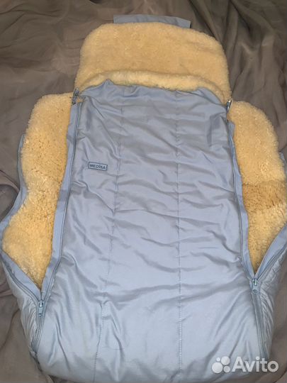 Меховой шикарный конверт