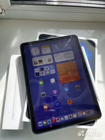 iPad Air 5 m1 64gb wi fi blue + Apple Pencil 2