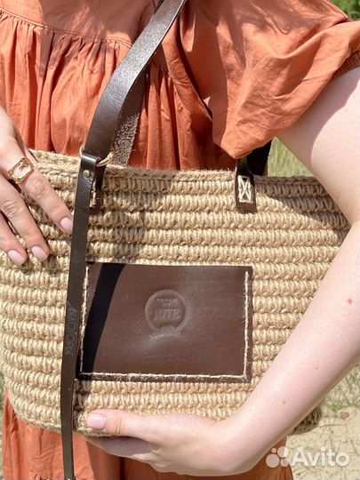 Сумка женская из джута Cesta-T