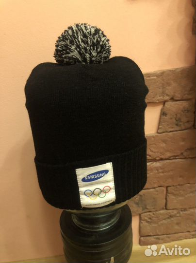 Mок х Samsung шерстяная шапка с помпоном