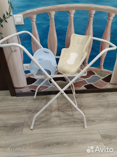 Подставка для ванночк, горка и горшок