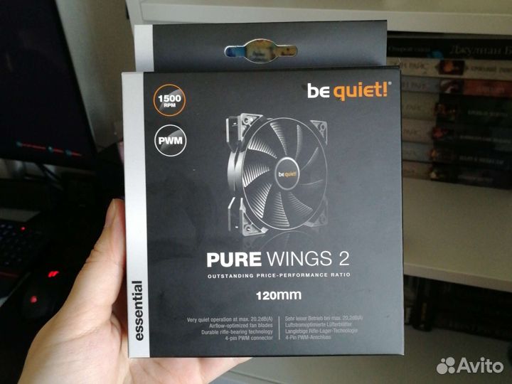 Вентилятор для корпуса BE quiet Pure Wings 2