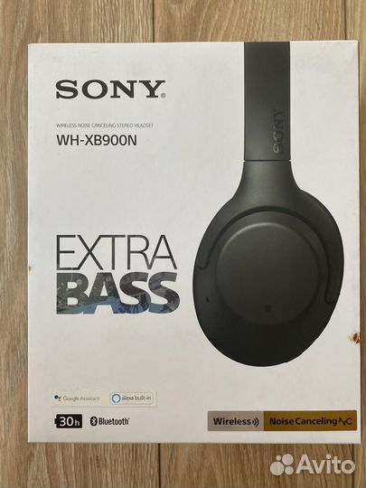 Беспроводные наушники Sony Extra Bass WH-XB900N