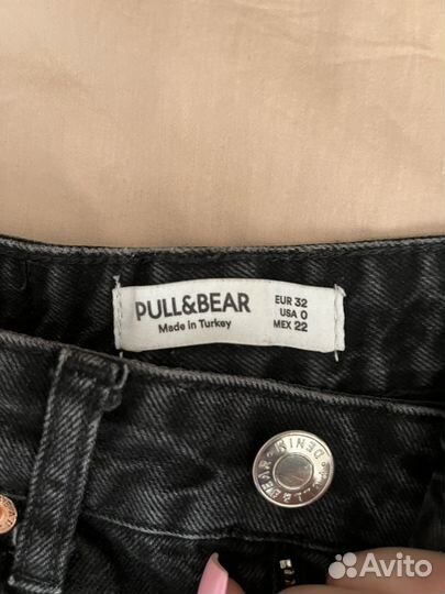 Джинсы pull bear широкие