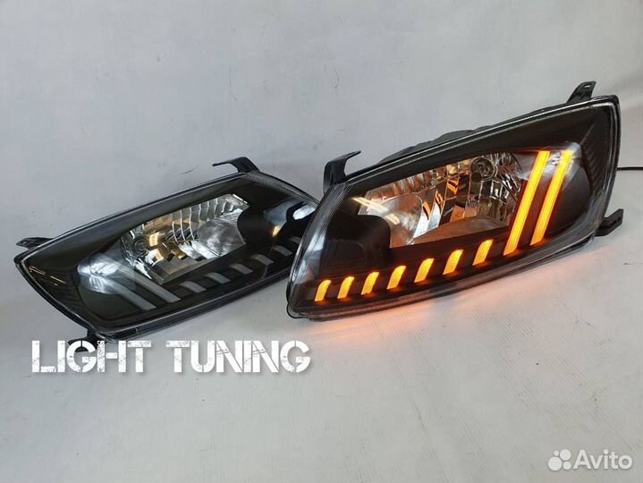 Тюнинг фары Лада Гранта в стиле Ауди