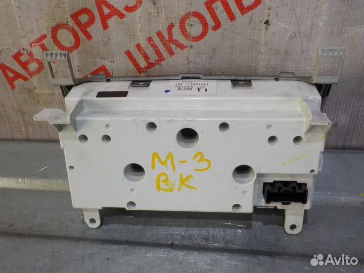 Блок управления отопителем печки Мазда 3 BK