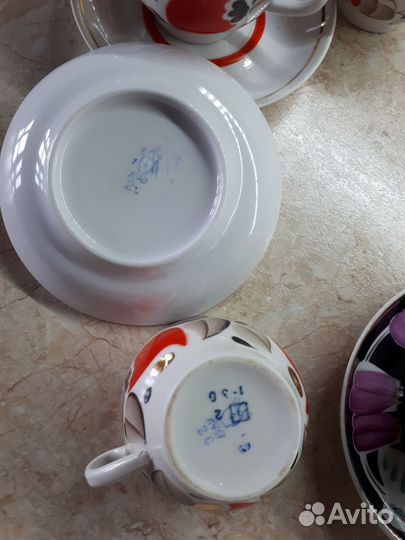 Сервиз чайный СССР