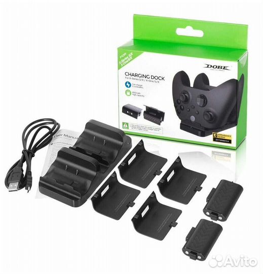 XBox Series/One заряд.станция+2аккум.800mAh, новая